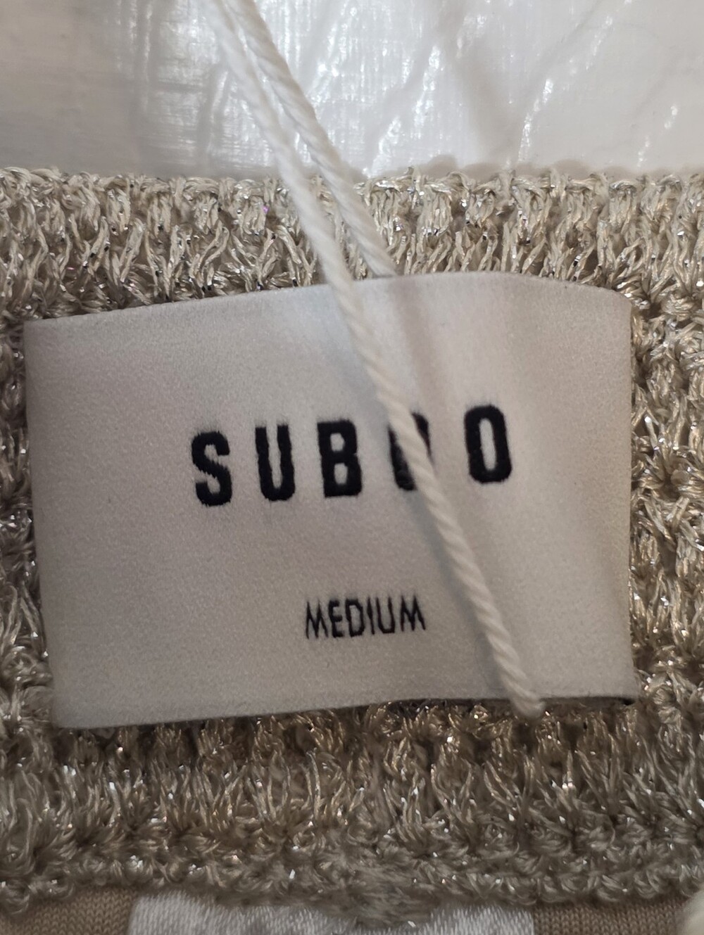 NWT Suboo Revolve Pia Knit Scallop Hem Women's Shorts Medium - Picture 7 of 9